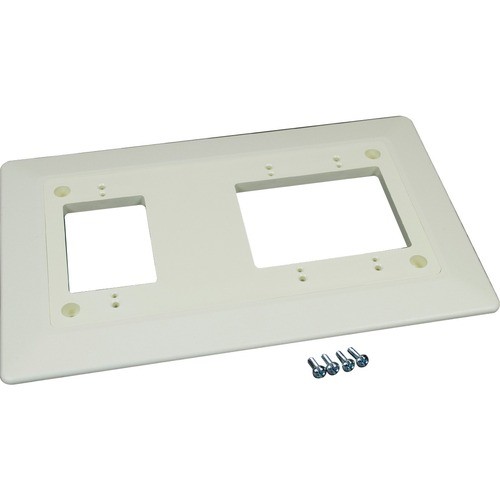 Middle Atlantic WSA00-4GY Mounting Kits Wiremold Wsa00-4gy Mounting Bracket For Gang Box - Light Gray Wsa004gy 