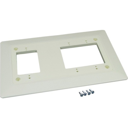 Middle Atlantic WSA00-4WH Mounting Kits Wiremold Wsa00-4wh Mounting Bracket For Gang Box - White Wsa004wh 786776549010