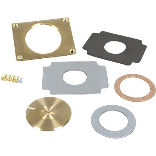 Middle Atlantic 829CK-1/2 Faceplates & Mounting Boxes Wiremold Faceplate - 1 X Total Number Of Socket(s) - 1-gang - Brass - Brass, Metal (829ck-1/2) 829ck12 786564277927
