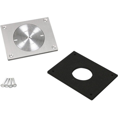 Middle Atlantic 830CKTCAL-3/4 Faceplates & Mounting Boxes Wiremold Cover Plate - Brushed Aluminum (830cktcal-3/4) 830cktcal34 786564054689