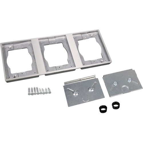 Middle Atlantic 838TAL-880CM3 Miscellaneous Devices Wiremold Omnibox Series Kit - Aluminum, Brushed Aluminum (838tal-880cm3) 838tal880cm3 786564054191