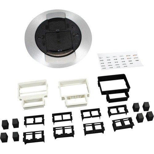 Middle Atlantic 881AMD8CTCVY Miscellaneous Kits Wiremold 881 Cvr 8port Comm V Flange V Ctr - Ivory (881amd8ctcvy) 786564074878