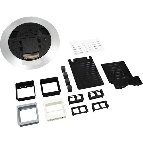 Middle Atlantic 881AV3CTCBK Miscellaneous Kits Wiremold Ratchet-pro 881 Series Multiple Service Floor Box Cover Kit - Black (881av3ctcbk) 786564074915