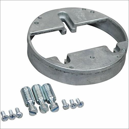 Middle Atlantic 898AR Miscellaneous Devices Wiremold Source I Adjusting Ring - 0.3" Height X 7.1" Width X 0.8" Depth - Brass, Brown, Black - Pol 786564276753