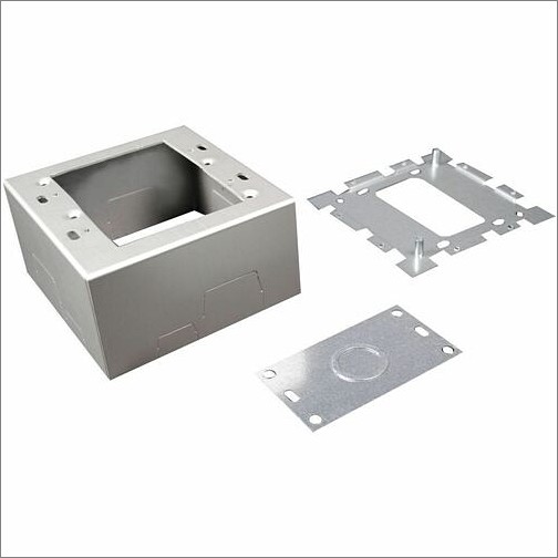 Middle Atlantic AL2044-2 Miscellaneous Devices Wiremold Al2000 Deep Device Box - Black - Aluminum (al2044-2) Al20442 786776044096