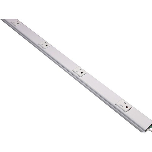 Middle Atlantic AL20GB306TR Power Strips Wiremold Plugmold Al2000 Pm 6-outlet Power Strip - 6 X Ac Power - 15 A Current - Aluminum (al20gb306 786776174915