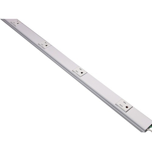 Middle Atlantic AL20GB506TR Power Strips Wiremold Plugmold Al2000 Pm 8-outlet Power Strip - 8 X Ac Power - 15 A Current - Aluminum (al20gb506 786776174922