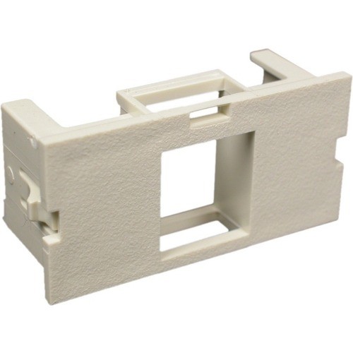 Middle Atlantic CM2-U1KEYA Faceplates & Mounting Boxes Wiremold Cm 2a Single Flushmount Unloaded Keystone Module - Ivory (cm2-u1keya) Cm2u1keya 786776143072