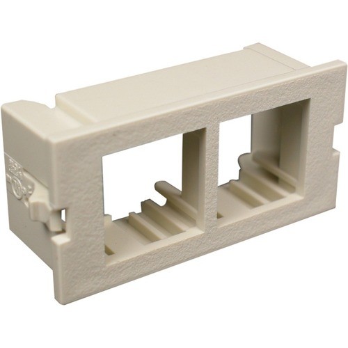 Middle Atlantic CM2-U2NOR-WH Faceplates & Mounting Boxes Wiremold Cm 2a Dual Flushmount Nordx/cdt Unloaded Module - 2 X Socket(s) - White (cm2-u2nor-wh) Cm2u2norwh 786776018578