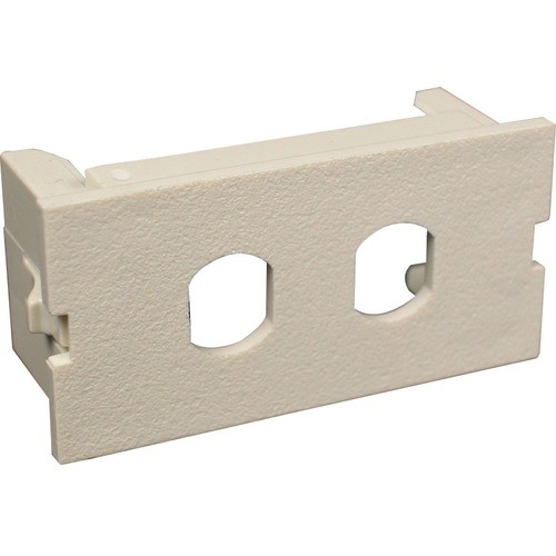 Middle Atlantic CM2-U2ST-BK Faceplates & Mounting Boxes Wiremold Cm2-u2st-bk Faceplate - Black - 25 Cm2u2stbk 786776019056