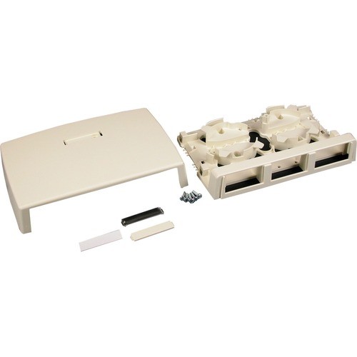 Middle Atlantic CM-MMB-233 Faceplates & Mounting Boxes Wiremold 400/800/2300 Three Insert Multimedia Box Fitting - 3-gang - Ivory - Plastic (cm-mmb-233) Cmmmb233 786776018899