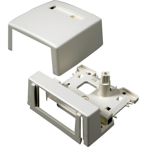 Middle Atlantic CM-MMB-571 Faceplates & Mounting Boxes Wiremold 500/700 One Insert Multimedia Box - 1-gang - Ivory - Plastic (cm-mmb-571) Cmmmb571 786776018974