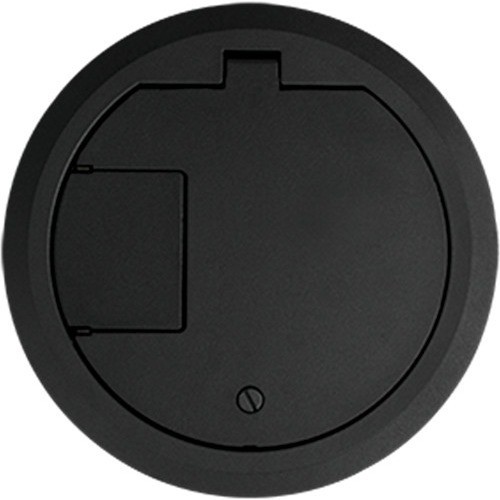 Middle Atlantic CRFBBTCBKTR Faceplates & Mounting Boxes Wiremold Crfb Series Surface Style Solid Cover Assembly - Black - Die-cast Aluminum (crfbbtcbktr) 786564077107