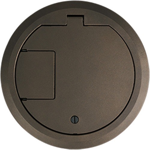 Middle Atlantic CRFBBTCBZTR Faceplates & Mounting Boxes Wiremold Crfb Series Surface Style Solid Cover Assembly - Bronze - Die-cast Aluminum (crfbbtcbztr) 786564077138