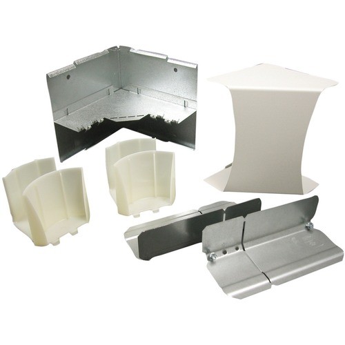 Middle Atlantic DS4017-DG Cable Management Wiremold Ds4000 Internal Elbow Fitting - Internal Elbow Fitting - Designer Gray - Steel (ds4017-dg) Ds4017dg 994141300948