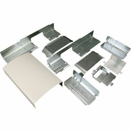 Middle Atlantic DS4075-BK Cable Management Wiremold Ds4000 Small Obstacle Transition Fitting - Offset Connector Fitting - Black - Steel (ds4075 Ds4075bk 786776081602