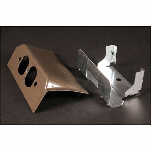 Middle Atlantic DSDWND-DV Faceplates & Mounting Boxes Wiremold Ds4000 Downward Duplex Device Plate Fitting - Designer Gray (dsdwnd-dv) Dsdwnddv 786776081398