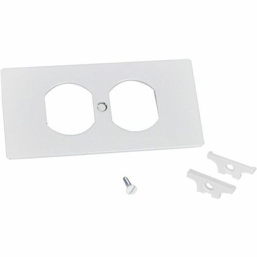 Middle Atlantic EFB10-DP Faceplates & Mounting Boxes Wiremold Evolution Series Efb10 Floor Box Device Plate - 2 X Socket(s) - Floor Mount (efb10-dp) Efb10dp 786776176582