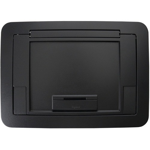 Middle Atlantic EFB45BTBKTR Cable Management Wiremold Evolution Series Efb45 Floor Box Flush Style Cover With Solid Lid Tr - Floor Box Cover - Bl 786564086826