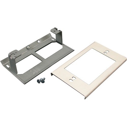 Middle Atlantic G3051LE Faceplates & Mounting Boxes Wiremold 3000 Extension Cover Fitting - 1-gang - Gray - Steel (g3051le) 786776088724