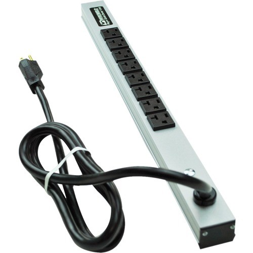 Middle Atlantic 2008ULBD20R Power Strips Wiremold Cabinetmate 8-outlet Power Strip - Nema L5-20p - 8 X Nema L5-20r - 15 Ft Cord - 20 A Curren 786776120585
