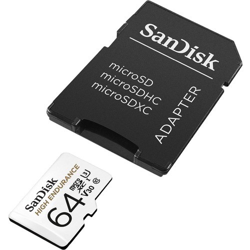 Sandisk SDSQQNR-064G-AN6IA Memory Cards High Endurance Microsd Card Sdsqqnr064gan6ia 818276266545