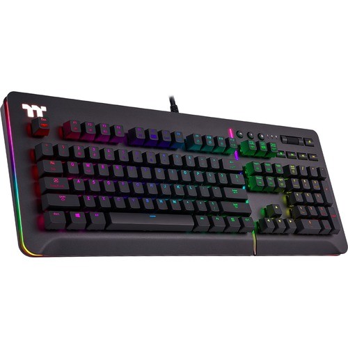 Thermaltake KB-LVT-RGBRUS-01 Keyboards & Keypads Tt Esports Level 20 Rgb Razer Green Gaming Keyboard - Cable Connectivity - Usb Interface - Rgb Led V Kblvtrgbrus01 841163070444