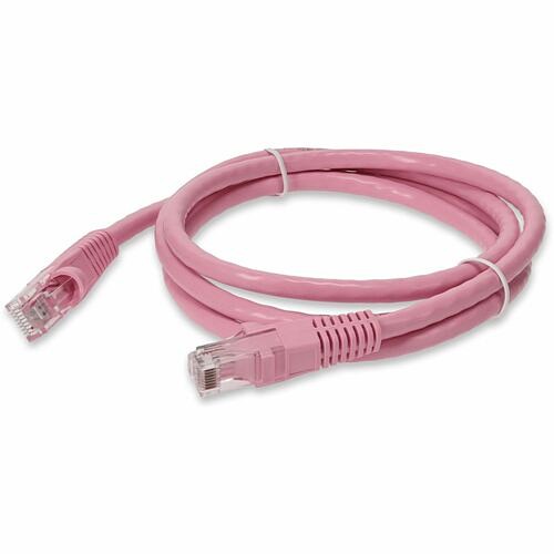 Addon ADD-10FCAT6-PK Cables Addon 10ft Rj-45 (male) To Rj-45 (male) Straight Pink Cat6 Utp Pvc Copper Patch Cable - 100% Compati Add10fcat6pk 818283400772