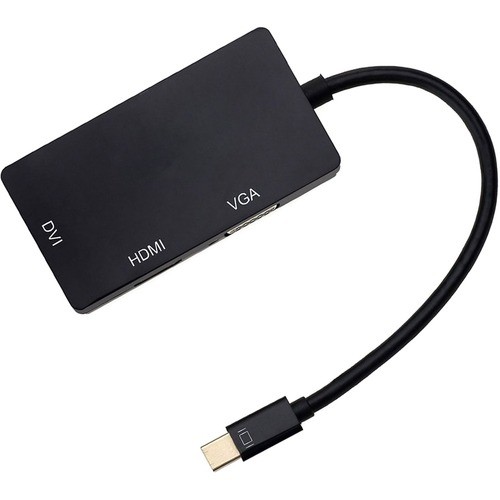 4xem 4XMDPHDMIDVIVGA Cables 4xem 3 In 1 Mini Displayport To Hdmi Dvi Vga Adapter - Dvi/hdmi/mini Displayport/vga A/v Cable For M 873791008667