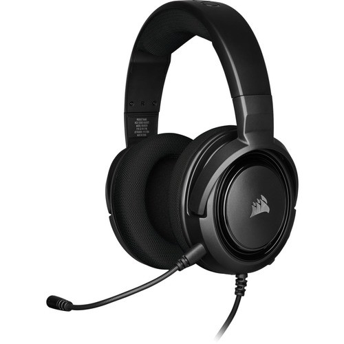 Corsair CA-9011195-NA Headsets/Earsets Corsair Hs35 Stereo Gaming Headset - Carbon - Stereo - Mini-phone - Wired - 32 Ohm - 20 Hz - 20 Khz  Ca9011195na 818283276582
