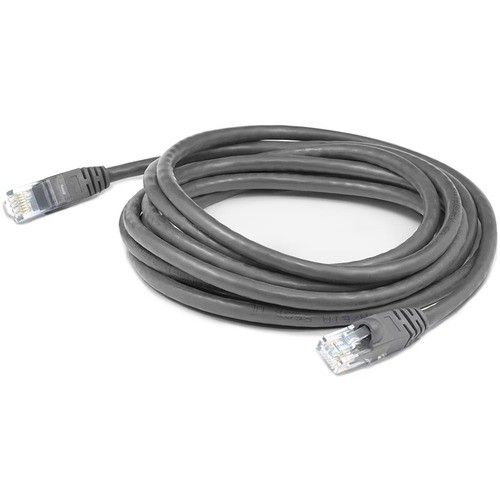 Addon ADD-50FCAT6-GY Cables Addon 50ft Gray Cat 6 Pvc Ethernet Cable Snagless Bubble Boot Rj-45 M/m - 50 Ft Category 6 Network C Add50fcat6gy 821456169703