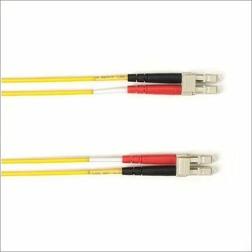 Black Box FOCMPSM-015M-SCSC-YL Cables Black Box Colored Fiber Os2 9/125 Singlemode Fiber Optic Patch Cable - Ofnp Plenum - 49.21 Ft Fiber  Focmpsm015mscscyl 822088088158