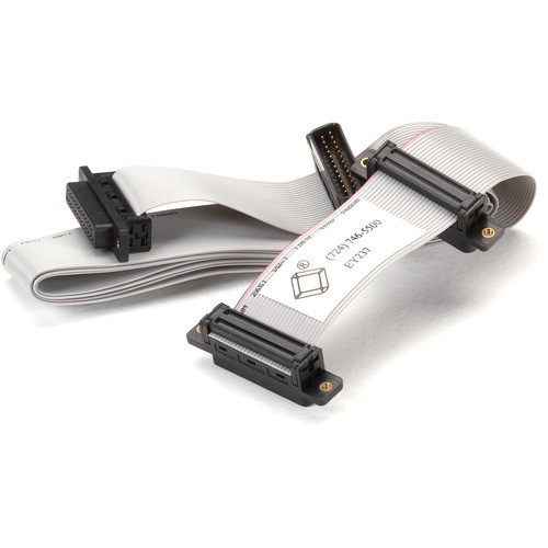 Black Box EY237 Cables Black Box Flat Ribbon Rs232 Cable - Db25 Male/female To Db25 Male/female, 5-ft. (1.5-m) - 5 Ft Seria 822088043386