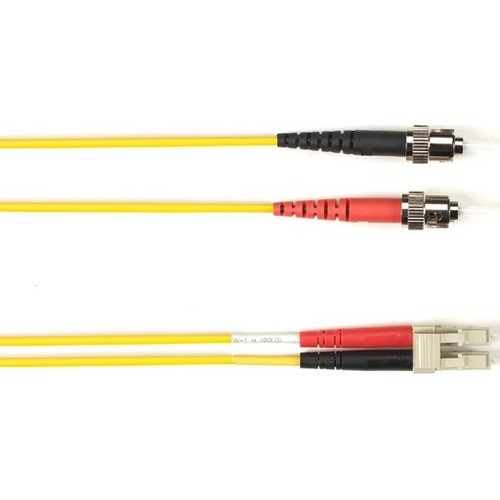 Black Box FOLZHSM-002M-STLC-YL Cables Black Box Fiber Optic Patch Network Cable - 6.50 Ft Fiber Optic Network Cable For Network Device - S Folzhsm002mstlcyl 