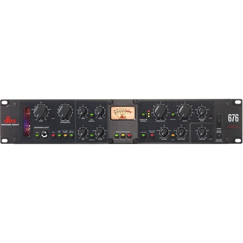 Harman Pro DBX676FX A/V Receivers & Amplifiers Dbx 676 Tube Mic Pre           Perp - Channel Strip (dbx676fx) 691991000416
