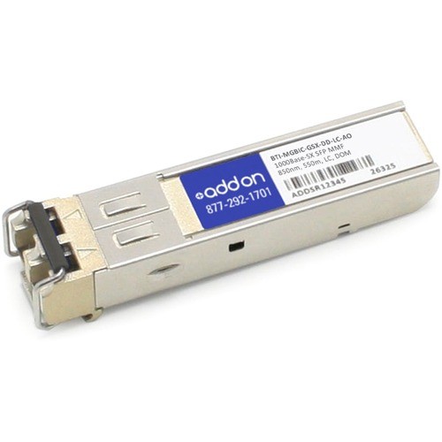 Addon BTI-MGBIC-GSX-DD-LC-AO Switch Modules Addon Juniper Networks Sfp Module - For Data Networking, Optical Network - 1 X Lc 1000base-sx Networ Btimgbicgsxddlcao 821456187325