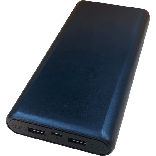 4xem 4XMBLPOWER20000 Power Banks 20000mah Universal Usb Led  Power  - Power Bank Charcoal 2.1a Abs (4xmblpower20000) 873791009183