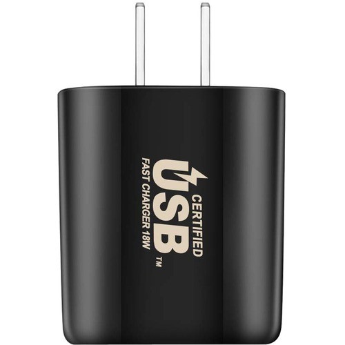 4xem 4XUSBCCHARGER Power Adapters 4xem Usb-c Wall Charger - 120 V Ac, 230 V Ac Input - 5 V Dc/3 A, 9 V Dc, 12 V Dc Output - Black (4xu 873791009060