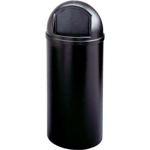 Rubbermaid FG816088BLA Wastebaskets & Trash Cans Marshal Classic Container RCP816088BK 086876157024