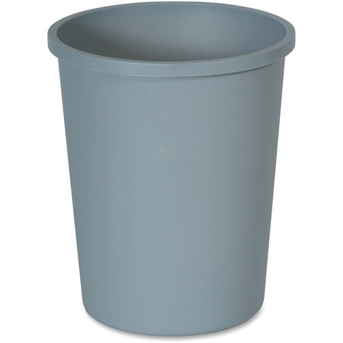 Rubbermaid FG294700GRAY Wastebaskets & Trash Cans Untouchable 11-gal Container RCP2947GRA 723537001905