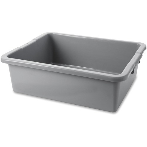 Rubbermaid FG335100GRAY Pots & Pans Undivided Bus/utility Box RCP3351GRA 074748321468