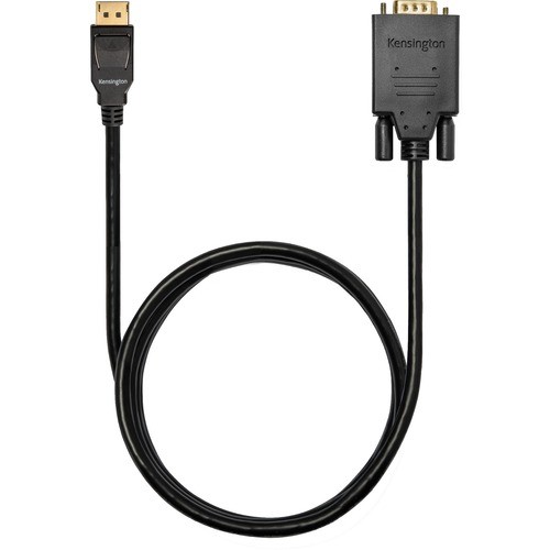 Kensington K33024WW Cables Kensington Displayport 1.2 (m) To Vga (m) Passive Unidirectional Cable, 6ft - 6 Ft Displayport/vga V 997965723887