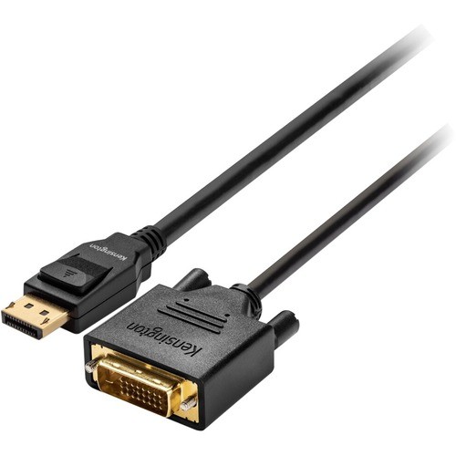 Kensington K33023WW Cables Kensington Displayport 1.1 (m) To Dvi-d (m) Passive Unidirectional Cable, 6ft - 6 Ft Displayport/dvi 997963748196