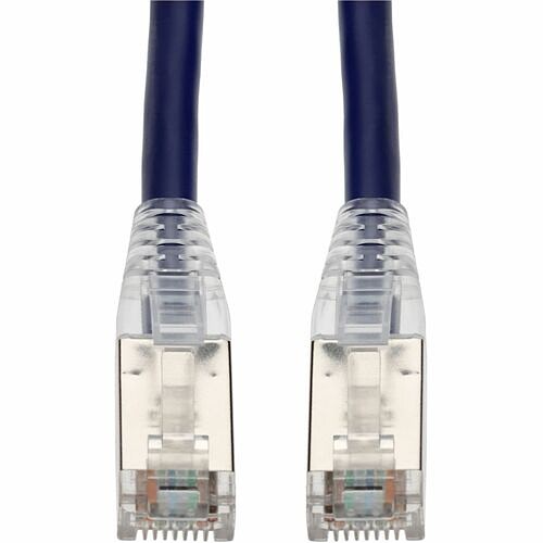 Addon ADD-1FCAT6AS-PE Cables Addon 1ft Purple Cat 6a Shielded Pvc Ethernet Cable Snagless Bubble Boot Rj-45 M/m - 1 Ft Category 6 Add1fcat6aspe 821456181972
