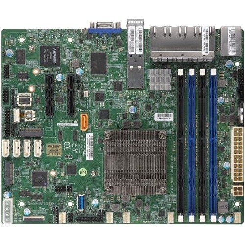 Supermicro MBD-A2SDV-8C-LN10PF-O Motherboards Supermicro A2sdv-8c-ln10pf Server Motherboard - Socket Bga-1310 - Flex Atx - Intel Atom C3758 - 256  Mbda2sdv8cln10pfo 672042331369