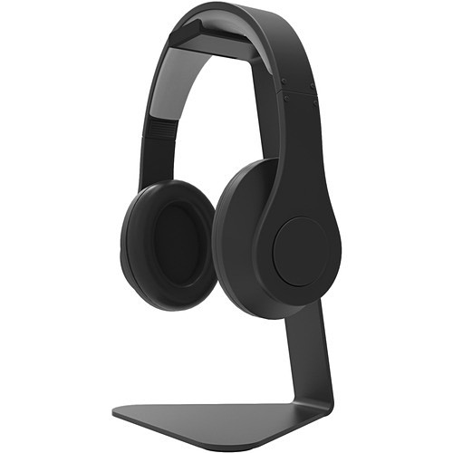 Kanto H1 Stands & Cabinets Kanto Headphone Stand H1 - 6.60 Lb Load Capacity - Desktop - Silicone, Steel - Black 800152719702