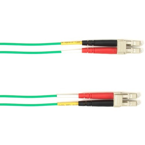 Black Box FOLZH62-001M-LCLC-GN Cables Black Box Fiber Optic Duplex Patch Network Cable - 3.20 Ft Fiber Optic Network Cable For Network Dev Folzh62001mlclcgn 822088250272