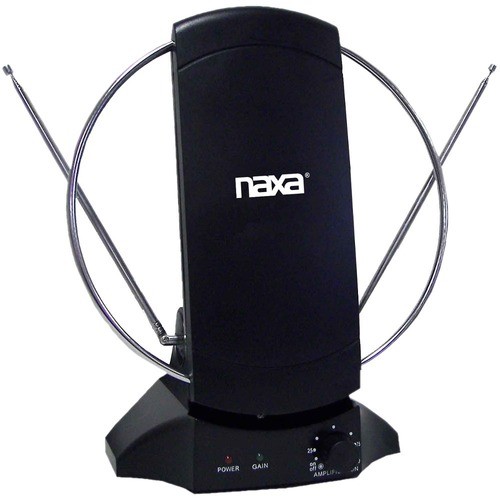 Naxa NAA-308 Antennas Naxa High Powered Amplified Antenna Suitable For Hdtv And Atsc Digital Television - Range - Uhf, Vhf Naa308 817215509088