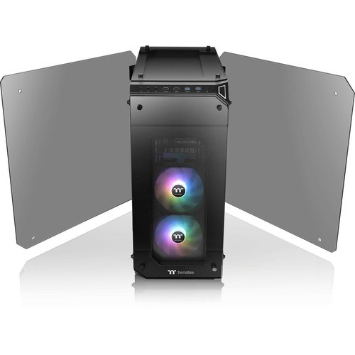 Thermaltake CA-1I7-00F1WN-03 Computer Cases Thermaltake View 71 Tempered Glass Argb Edition - Full-tower - Black - Spcc, Tempered Glass - 7 X Ba Ca1i700f1wn03 841163071748