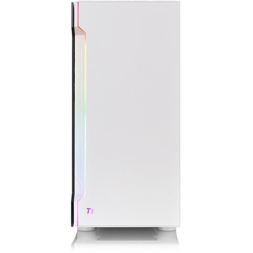 Thermaltake CA-1M3-00M6WN-03 Computer Cases Thermaltake H200 Tg Snow Rgb Computer Case - Mid-tower - White - Spcc, Tempered Glass - 2 X Bay - 0  Ca1m300m6wn03 841163072479